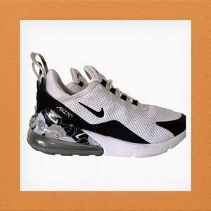 Nike Air Max 270 White Black Sneakers